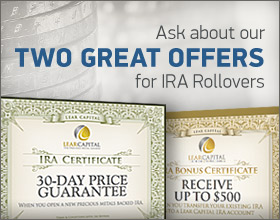 Ask about our two great offers for IRA Rollovers